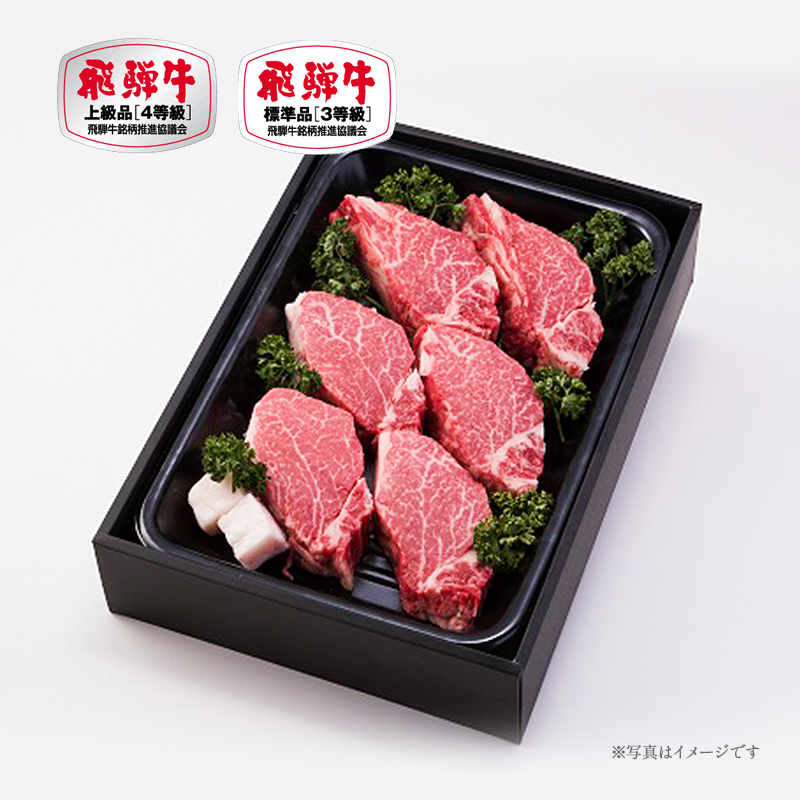 飛騨牛　A3,A4等級ヒレステーキ【ギフト包装】